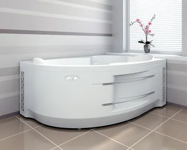 фото Акриловая ванна Vanessa Ирма L\R 169х110