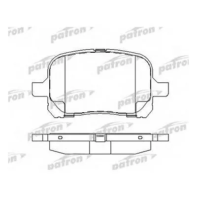 Фото №0 Patron Колодки перед Koleos GDB3392 ор 410603072R Patron PBP046