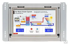 фото Панель оператора сенсорная 7”, 2 порта RS232/RS485 MT8070iER Weintek