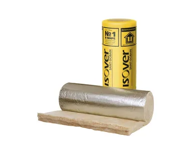 фото Минераловатный утеплитель Isover Каркас М40-АЛ-50 1200х14000х50 мм