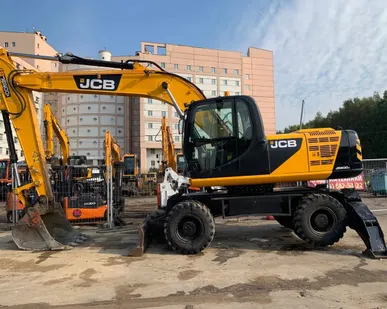 фото Аренда колесного экскаватора JCB JS 200W