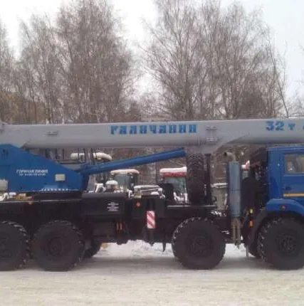 Фото №0 Аренда автокрана 32 тонны, вылет стрелы 27 метров