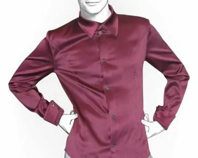 фото Выкройка: рубашка приталенная от 1 шт.