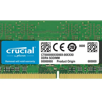 Фото №0 Оперативная память SO-DIMM DDR4 16Gb PC-19200 2400MHz 
CL17 Crucial CT16G4S