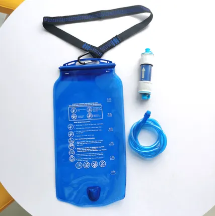 Фото №0 PEVA food grade sports folding water filter bag factory direct sales
