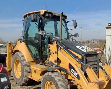 фото Аренда экскаватора-погрузчика Caterpillar 428E, Краснодар