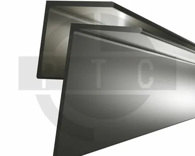 фото Уголок нержавеющий 100х100х5 мм AISI 430 ГОСТ 8509-93