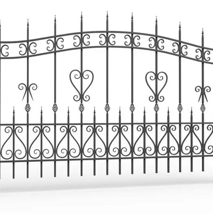 Фото №0 Кованый забор 15-40