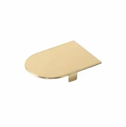 Фото №0 Декоративная накладка для скрыт. петли OTLAV INVISACTA 3D, золото глянец