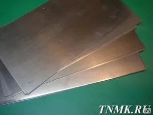 фото Лист вольфрамовый 0,1 мм ВНР