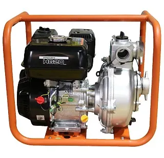 фото Мотопомпа бензиновая Zongshen HG 20