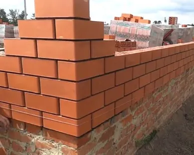 фото Кирпичная кладка стен