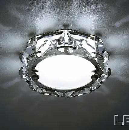 Фото №0 Светильник встраиваемый LED 4W 4200K круг S40 CH/W хром матовый Ambrella