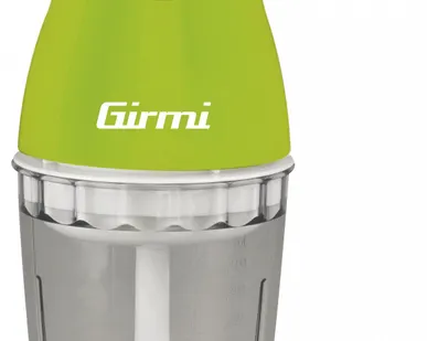 фото Кухонный мини чоппер - измельчитель электрический для продуктов Girmi TR01 chopper, зеленый в Москве