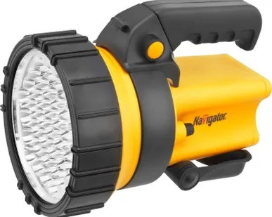 фото Фонарь-прожектор аккумуляторный 94 966 NPT-SP10-ACCU 37LED аккум. 4В 4А.ч. NAVIGATOR 94966
