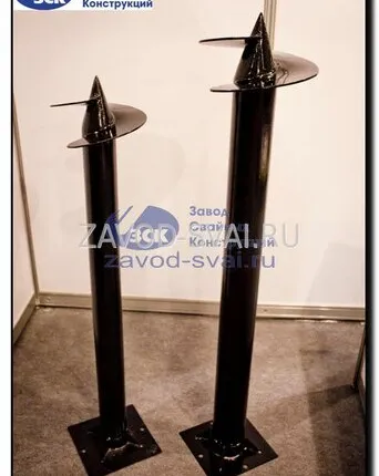 Фото №0 Винтовые сваи диаметром 89 мм