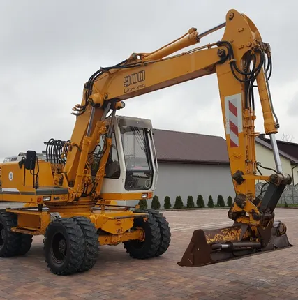 Фото №0 Аренда колесного экскаватора Liebherr A900