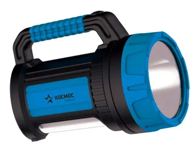 фото Фонарь светодиодный аккум. KOSMOS premium 7W LED зарядное устройство 220/12В USB зарядка телефона КОСМОС KOSACCU9107WUSB