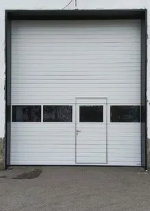 фото Ворота подъёмные