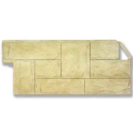 Фото №0 Фасадная панель (АП) "ГРАНИТ" Крымский 1130*470 мм (раб.размер 1010*450)