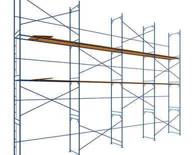 фото Леса рамные строительные ЛРС-40 8х12м (2 яруса)