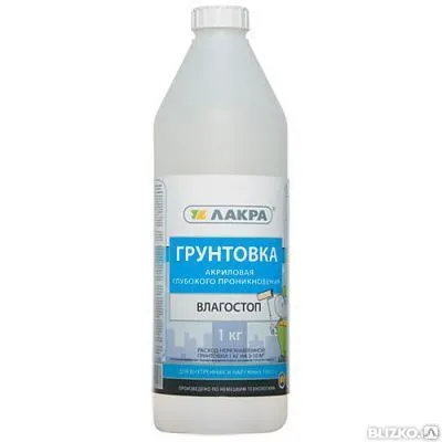 Фото №0 Грунт "Влагостоп" акриловый, 1л