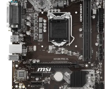 фото Материнская плата MSI H310M