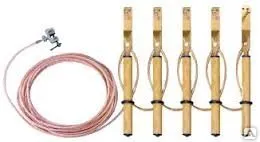 фото Заземления переносные ЗПЛ -110-3