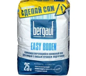 фото Ровнитель Bergauf Easy Boden, 25 кг (толщ. 6-50мм,14-16кг/м2 проч М125)