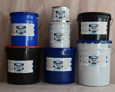 фото Мастика резинобитумная ХозДвор МРБ, 20 кг