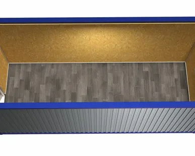 фото Бытовка с одним окном без перегородок модель: ВМ-БТ02