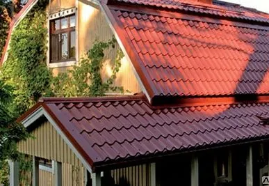 фото Металлочерепица Монтеррей Полиэстер