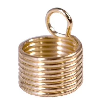 Фото №0 Пружинка для бус d 10 мм (золото)