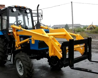 фото Захват вилочный LEX ЗВ-01 для поддонов на погрузчики 