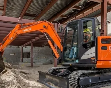 фото Аренда мини-экскаватора Hitachi ZAXIS 85US, Москва