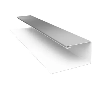 фото Планка П-образная 0,45 Drap с пленкой RAL 9003 сигнальный белый