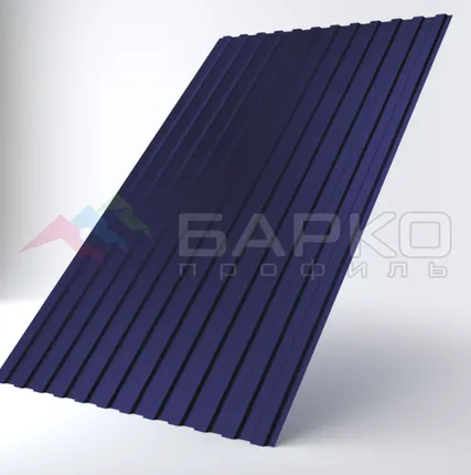 Фото №0 Профлист С-10 -1170 мм (1100 мм) 00000313/7 RAL 5002 Полиэстер 0.7