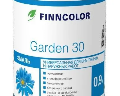 фото Алкидная эмаль Finncolor Garden 30 (Финнколор Гарден 30)