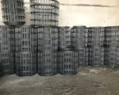 фото Сетка для ЖБ колодцев