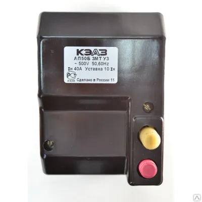 Фото №0 Выключатель автоматический АП50Б-3МТ-25А-10Iн-500AC-У3-КЭАЗ