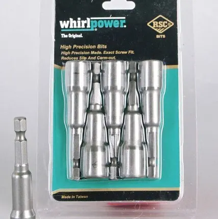 Фото №0 Насадка магнитная М10 (д/кровельн. сам-зов) Whirlpower 1шт. (К)