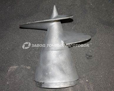 фото Литые наконечники для винтовых свай 350/219