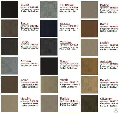 Фото №0 Ковровая плитка Interface Pietra Collection