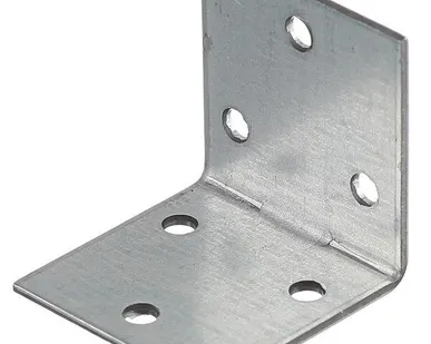 фото Уголок крепежный равносторонний 40х40х40х2.0мм оцинк. Невский Крепеж 917117
