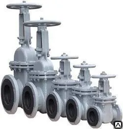 фото Задвижка нержавеющая, клиновая с выдвижным шпинделем. 150 РУ 16 вода, пар