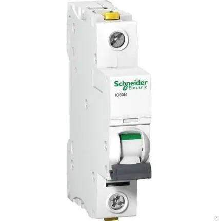 Фото №0 Выключатель автоматический 1п 63А С 6кА iC60N Acti9 Schneider Electric