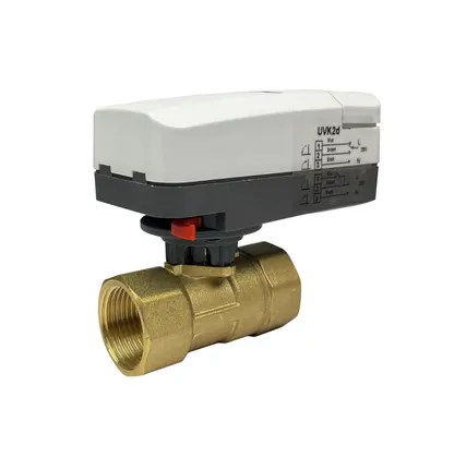 Фото №0 Двухходовой клапан с сервоприводом 1/2" (Ду 15) в.р.-в.р. ГРЕЕРС