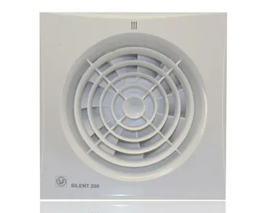 фото Накладной бытовой вентилятор Silent 200 CRZ белый с таймером Soler&Palau