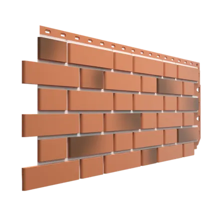 Фото №0 Docke Панель фасадная FLEMISH Красный жженый 0,46м2 (Деке Флемиш)