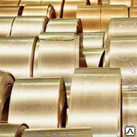 фото Лента бронзовая 3.55 мм по ГОСТу 1595-90, БрАМц9-2